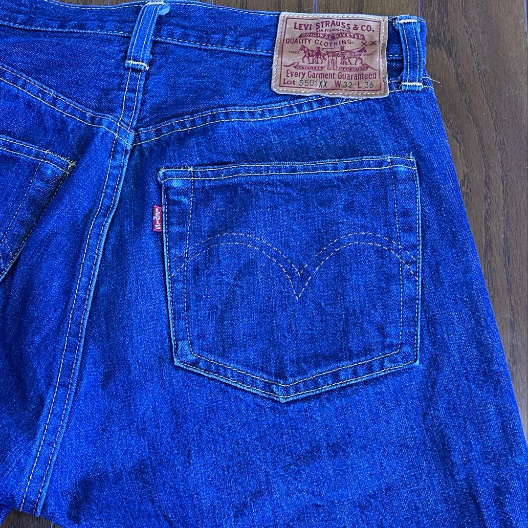 S501XX 大戦モデル　W32 Ｌ36 バレンシア　リーバイス　555