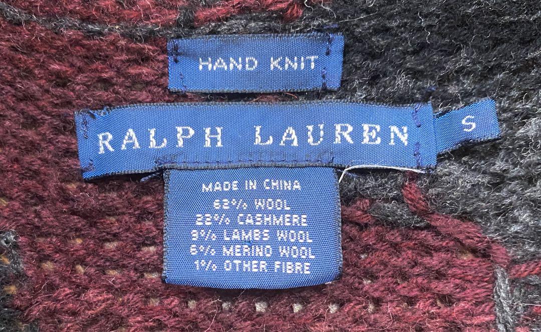 RALPH LAUREN  HANDKNIT  NATIVEGOWNヴィンテージ