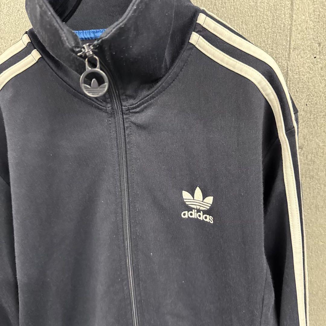 大人気　adidas Originals　トラックジャケット　ネイビー　メンズL