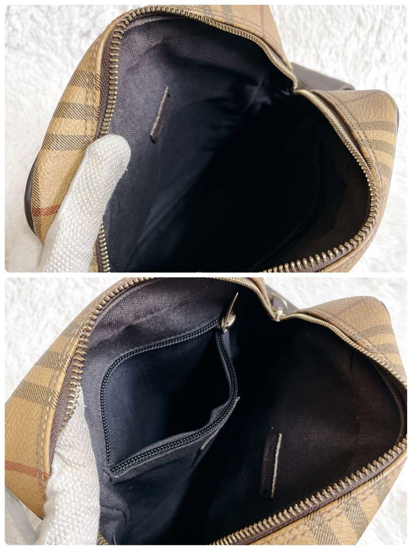 美品 希少 BURBERRY シャドーホース ボックス ショルダーバッグ PVC 画像10