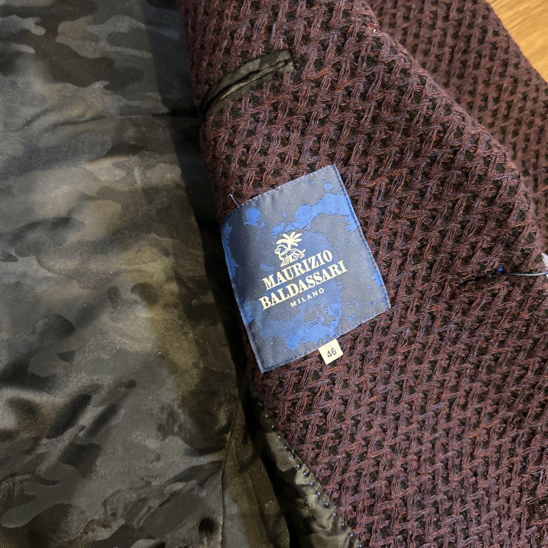 MAURIZIO BALDASSARI ニット風ジャケット　新品・未使用
