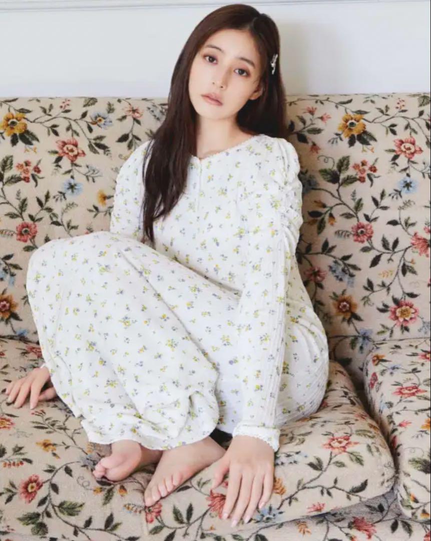 SNIDEL HOME × 新木優子 ジャガードマーメイドワンピース