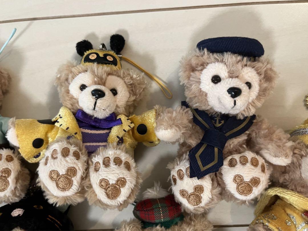 ダッフィーとシェリーメイ Mサイズ ぬいぐるみセット