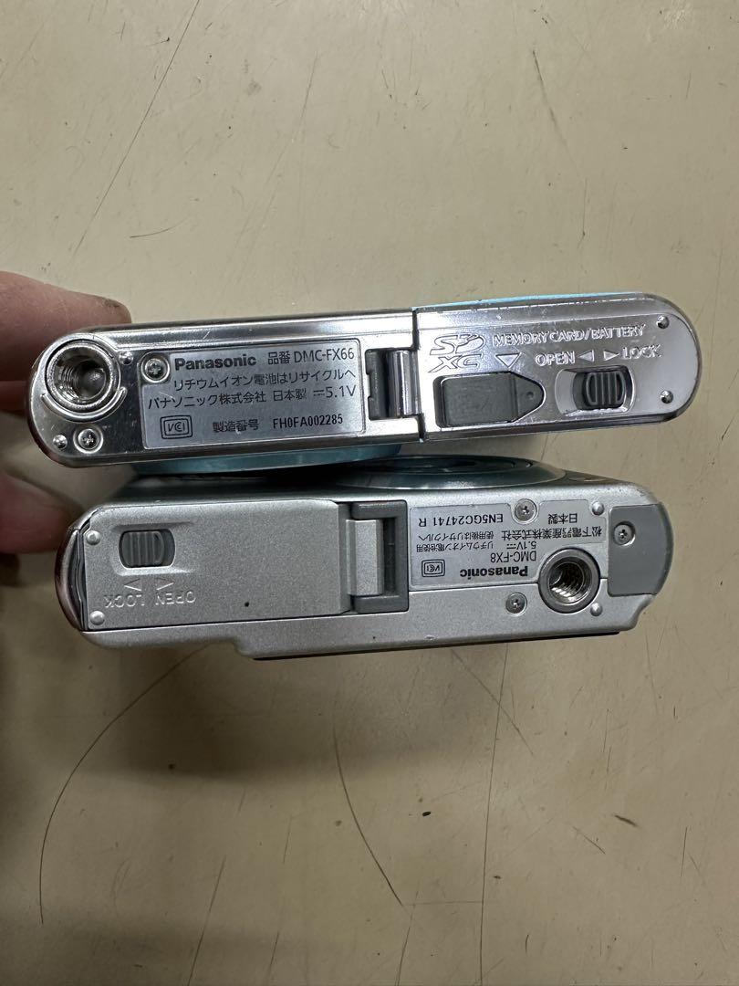 Panasonic DMC-FX66 & FX18 コンパクトデジタルカメラ