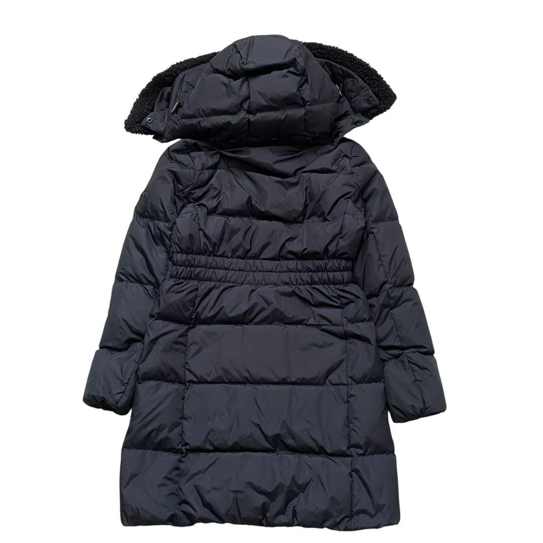 美品】 コーチ ダウンコート 3way ロング丈 着脱可能 ブラック XS