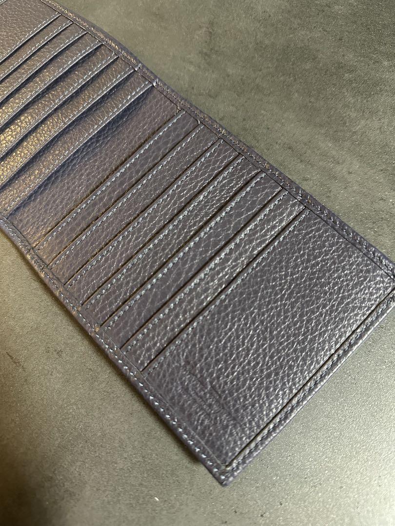 Salvatore Ferragamo ネイビー 二つ折り財布