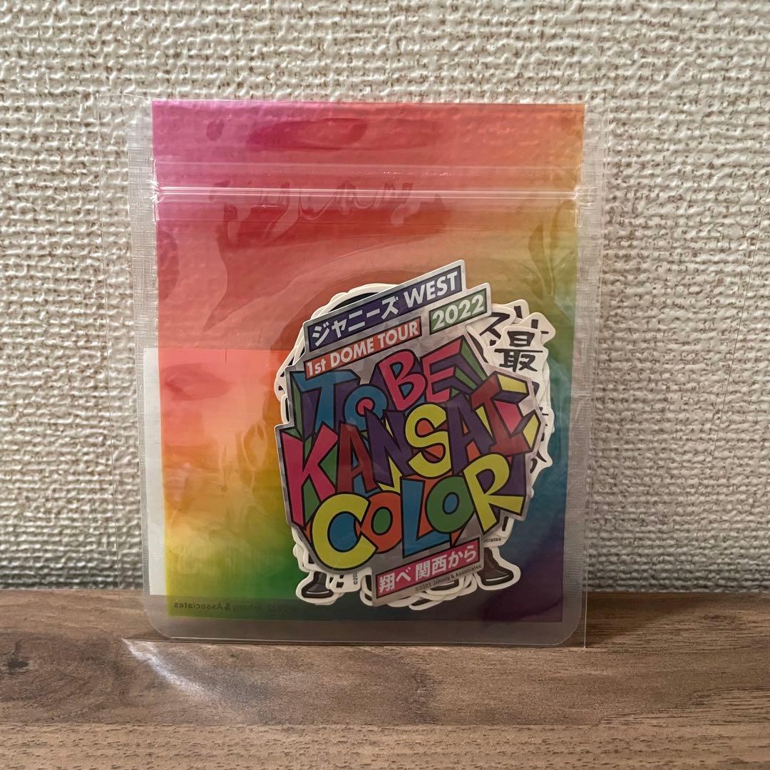 WEST ステッカーセット フレークシール