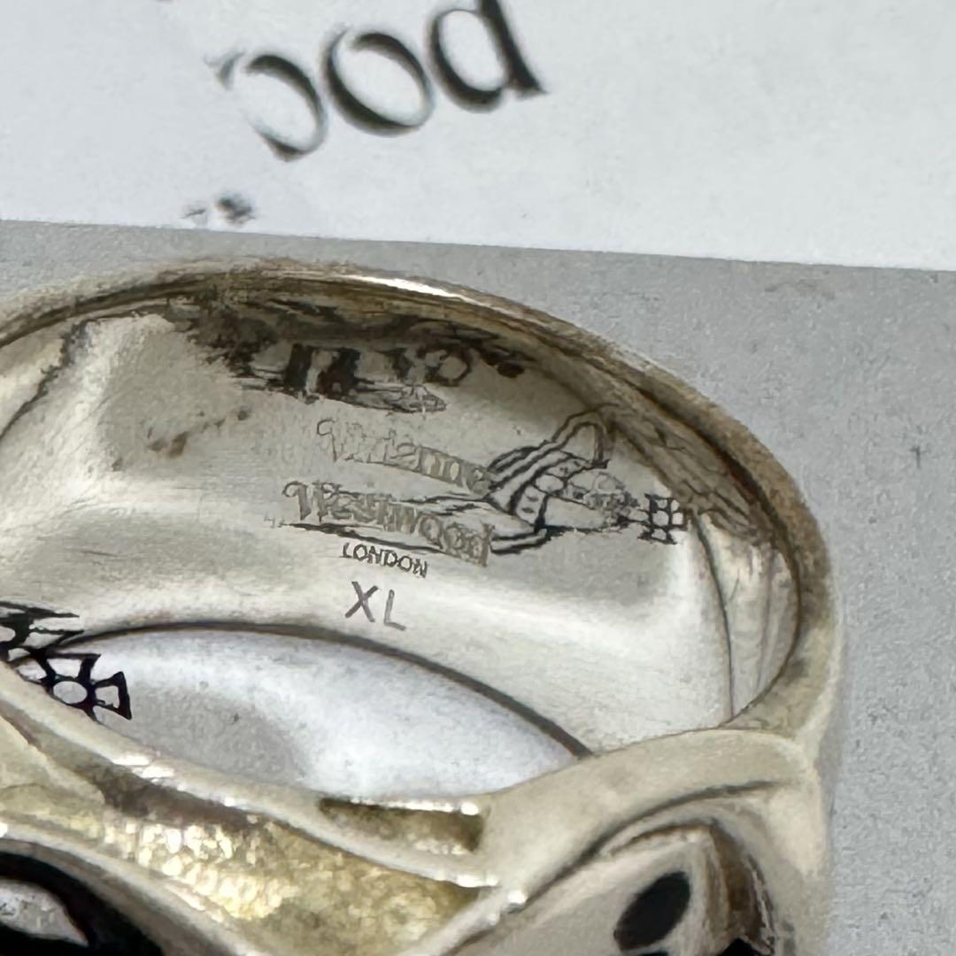 Vivienne Westwood SILVER BELT RING XLサイズ