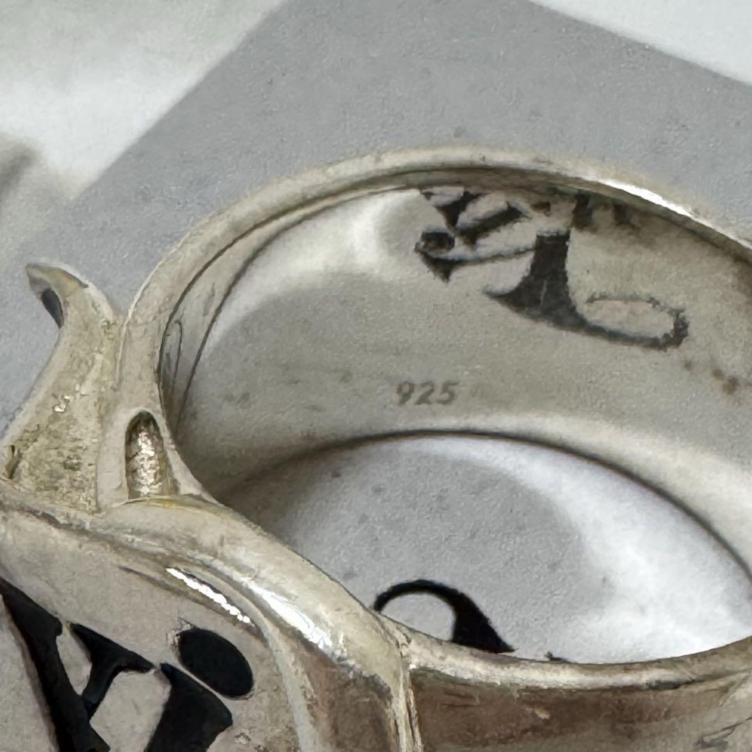 Vivienne Westwood SILVER BELT RING XLサイズ