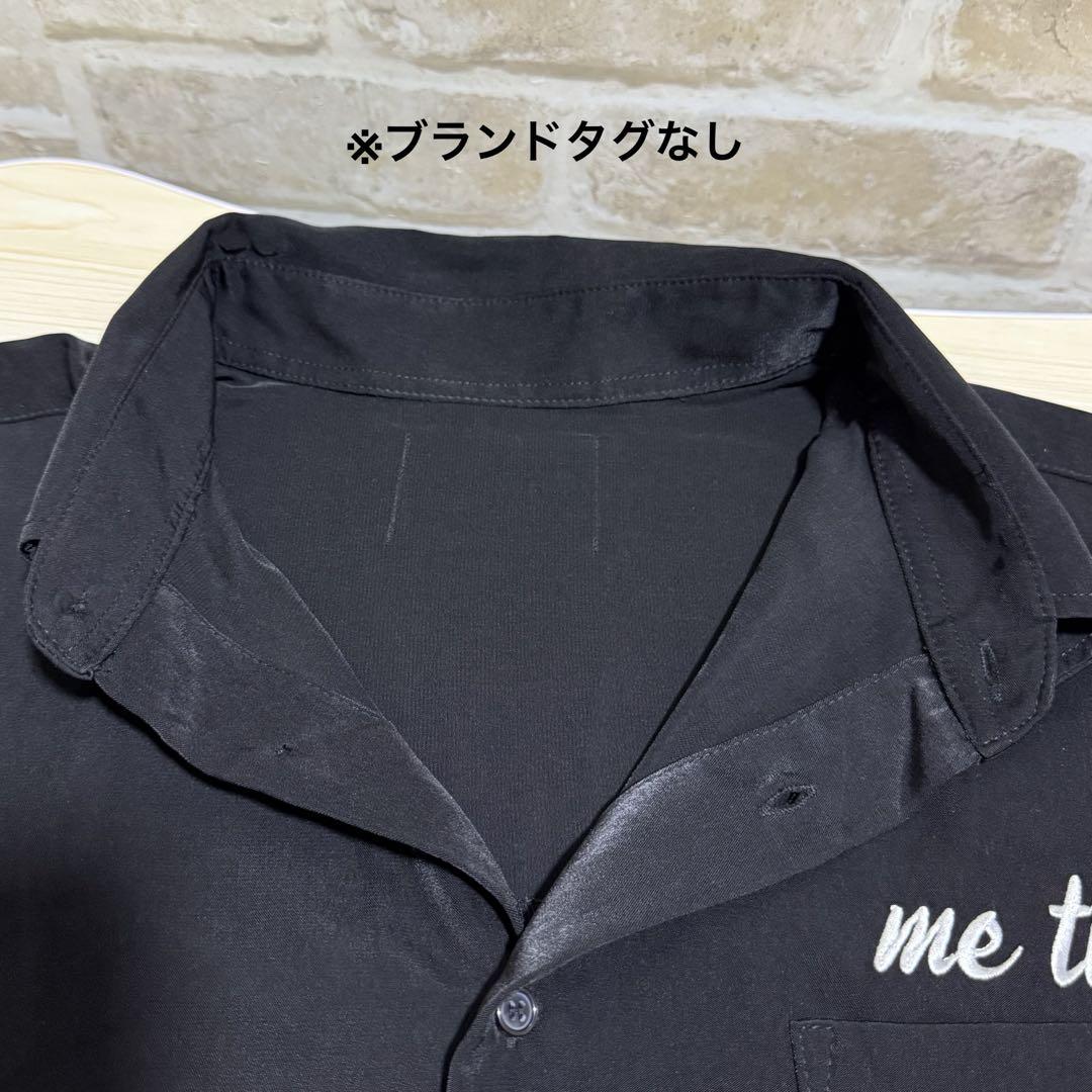 Naptime ナップタイム 半袖シャツ シャツ ブラック ※訳あり