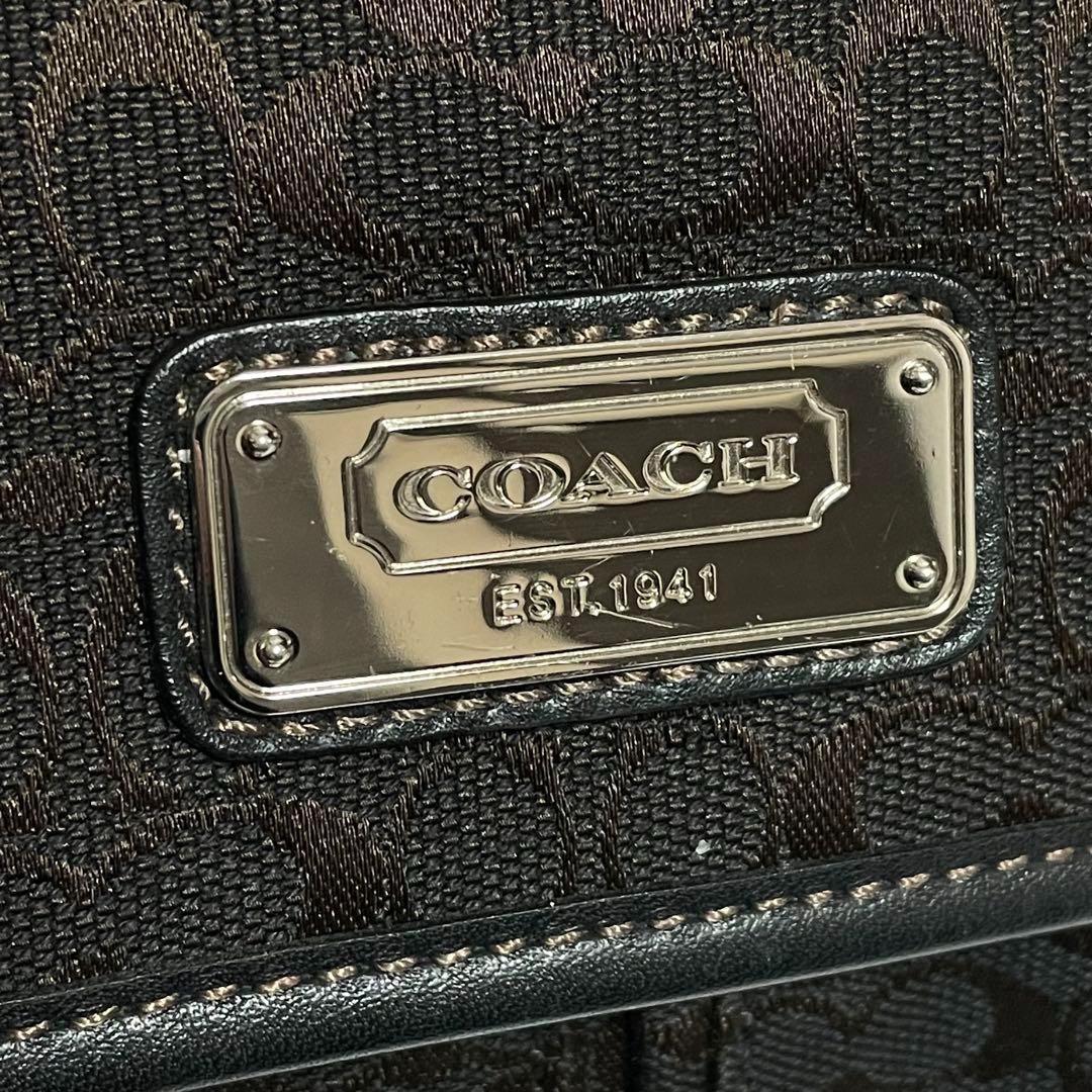 ✨良品✨COACH ミニシグネチャー メッセンジャーバッグ 斜め掛け 大容量
