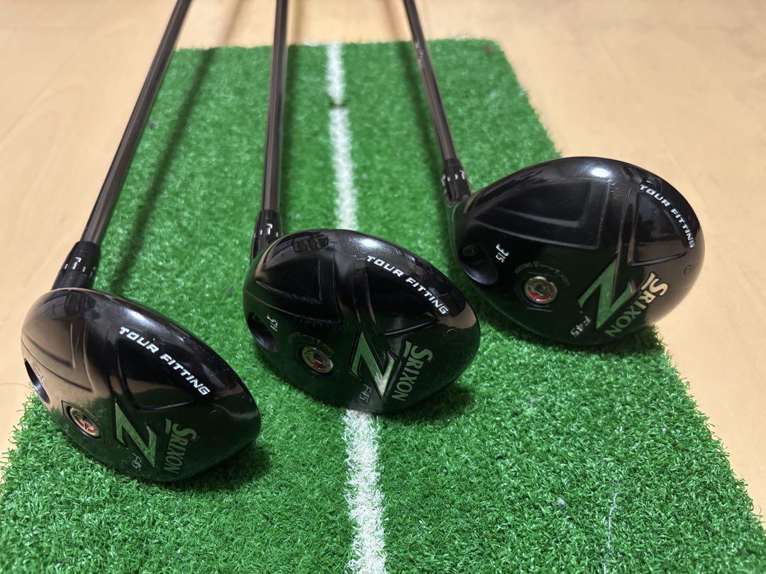 SRIXON F45 フェアウェイウッド 3W,5W,7W 3本