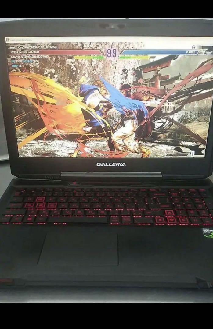 ガレリア ゲーミングノートPC ドスパラ 画像5