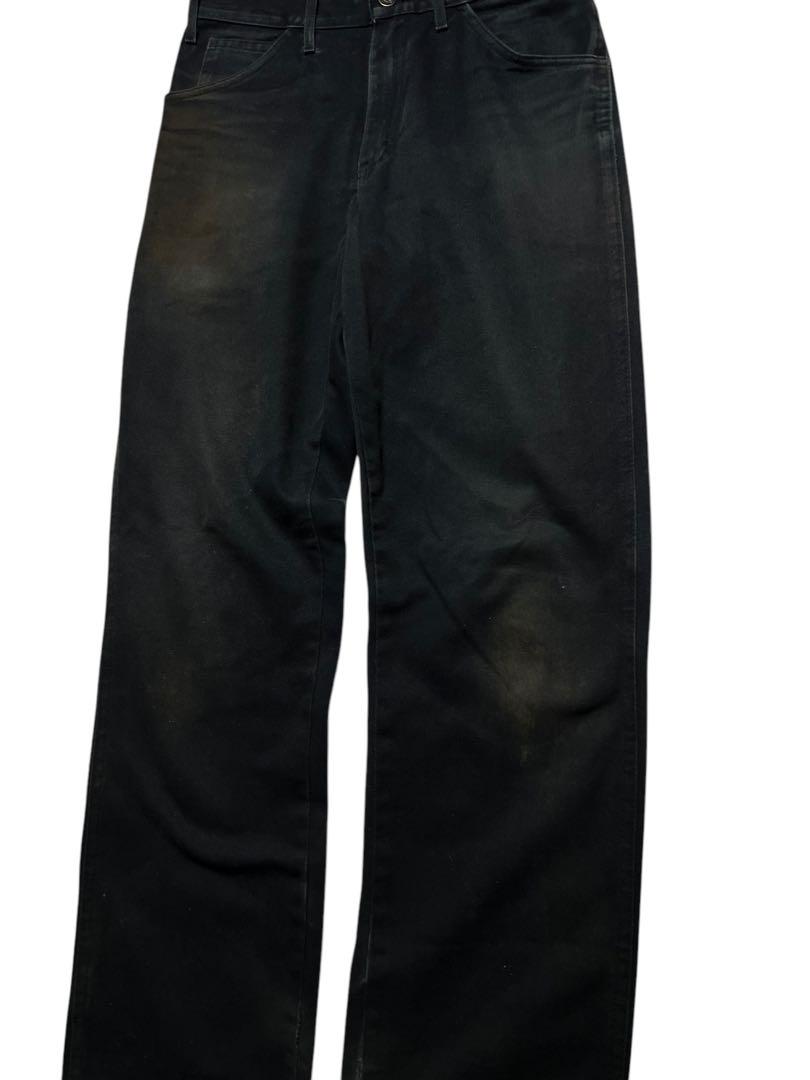 激渋 90s Dickies ダックパンツ ワイドストレート　BORO