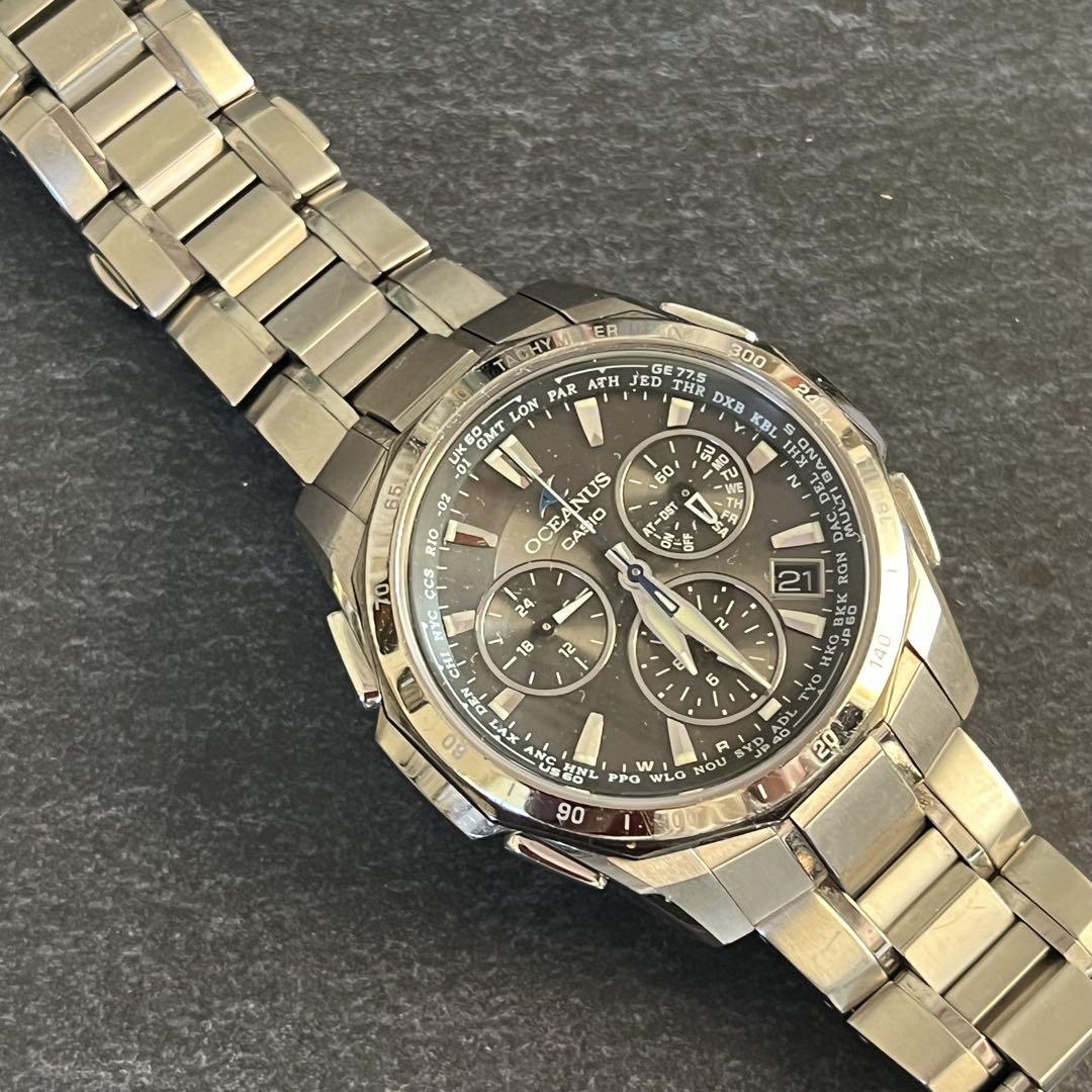 CASIO OCEANUS クロノグラフ　オシアナス　OCW-S1000