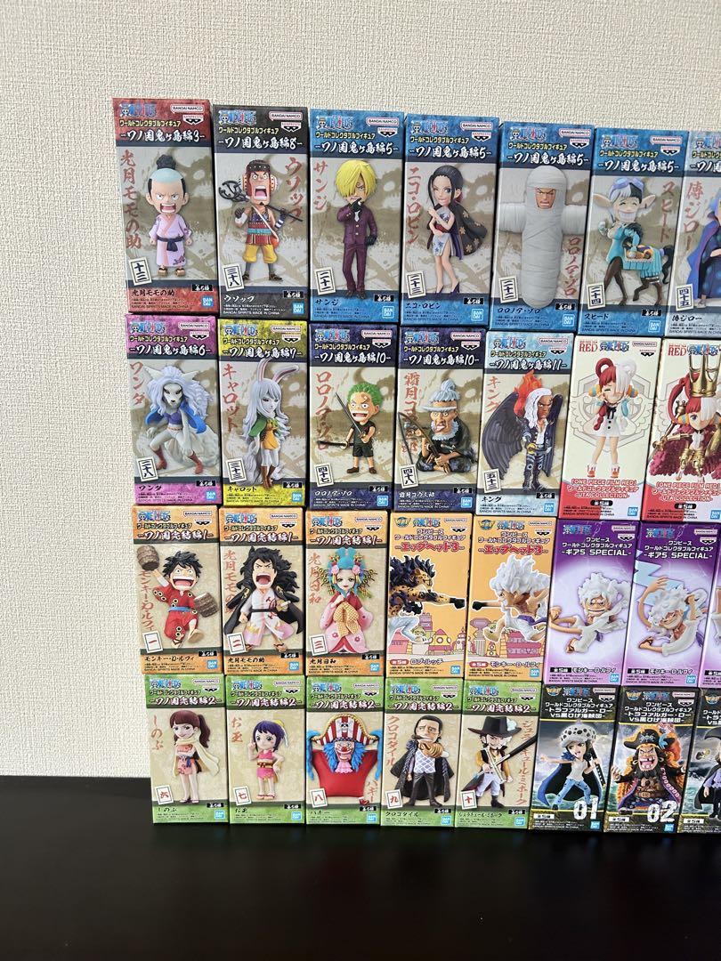 超安い ワンピース 48体まとめ売り ワールドコレクタブルフィギュア コミック・アニメ