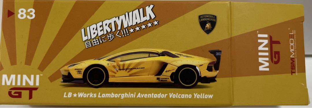 MINI GT ランボルギーニ　アヴェンタドール　LP700 LBWK 限定