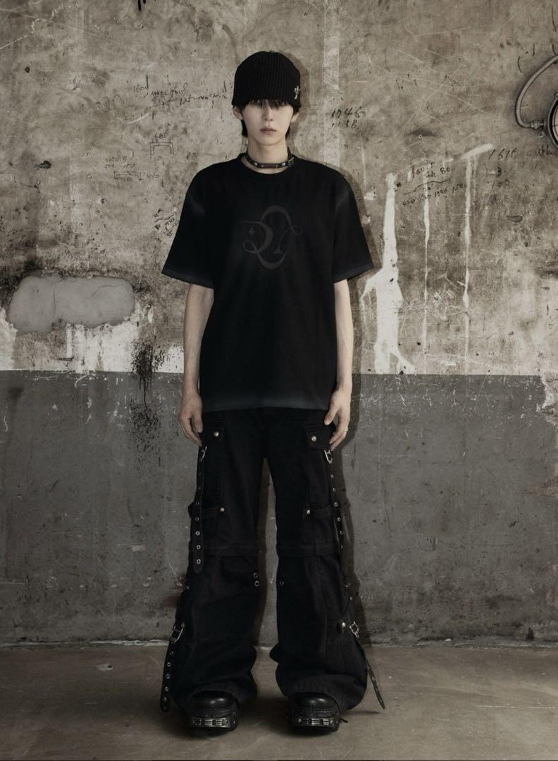 Rosen Kreuz 2WAY FLARE CARGO PANTS