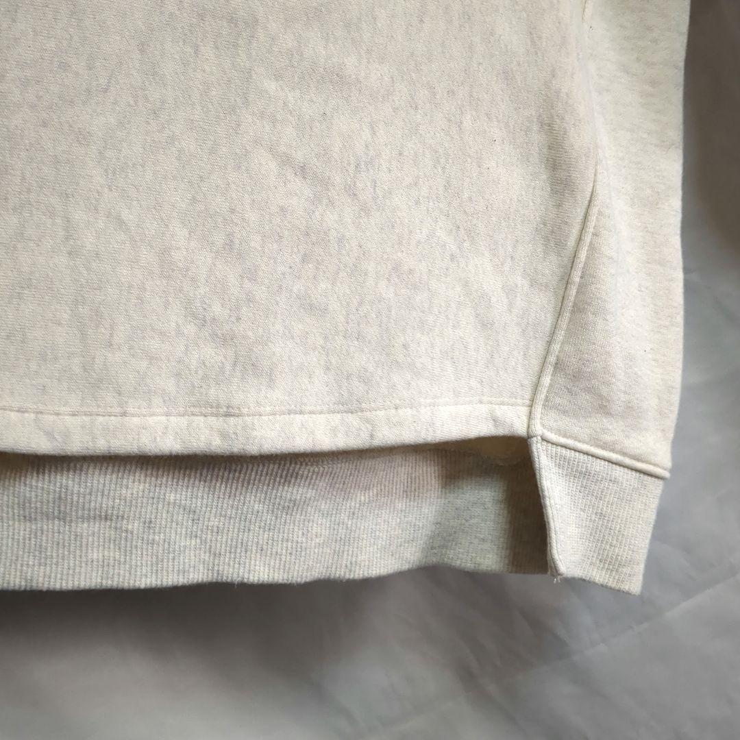 MICA&DEAL◆裏起毛 スエットプルオーバー オーバーサイズ