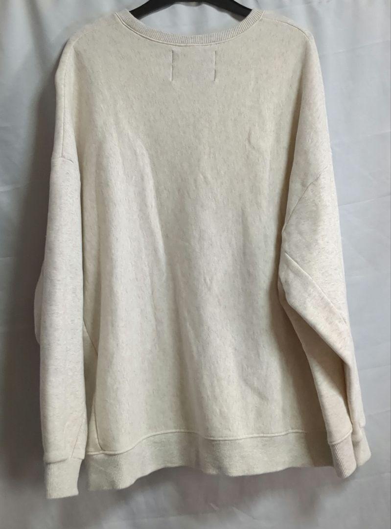 MICA&DEAL◆裏起毛 スエットプルオーバー オーバーサイズ
