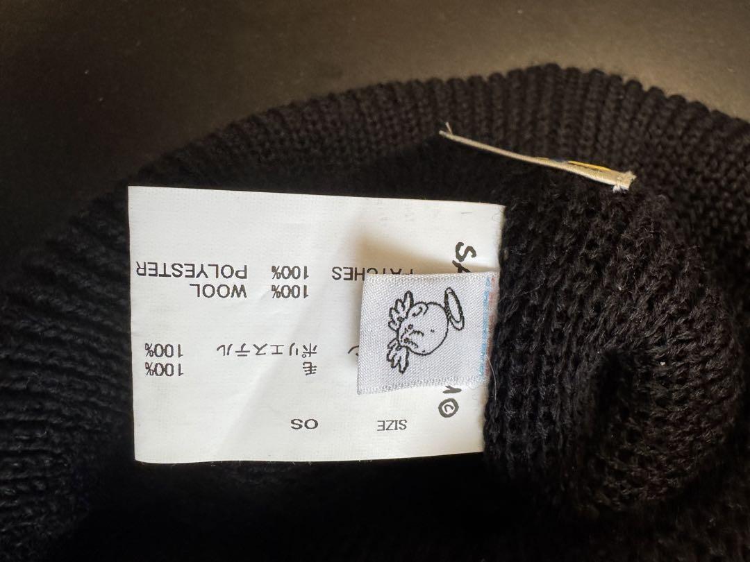 24AW SAINT Mxxxxxx セントマイケル　ニット帽　ブラック