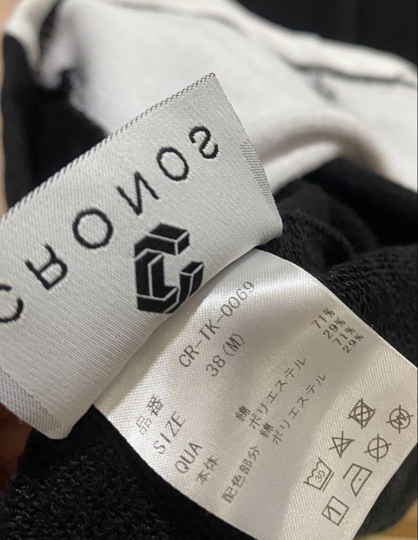 クロノス cronos スリーブレスフーディM