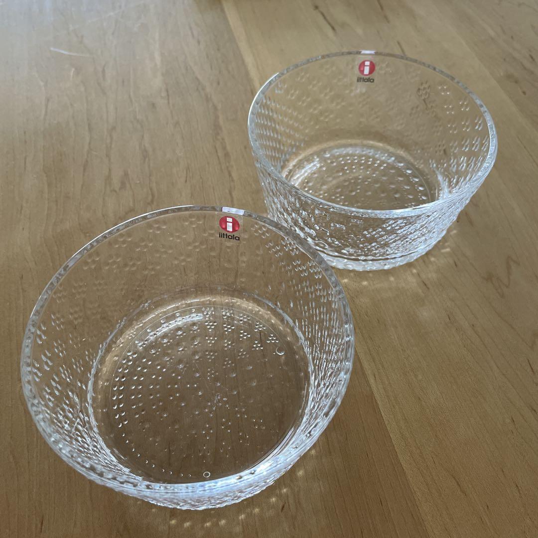 イッタラ　ツンドラ　ガラス ボウル 250ml 2個セット