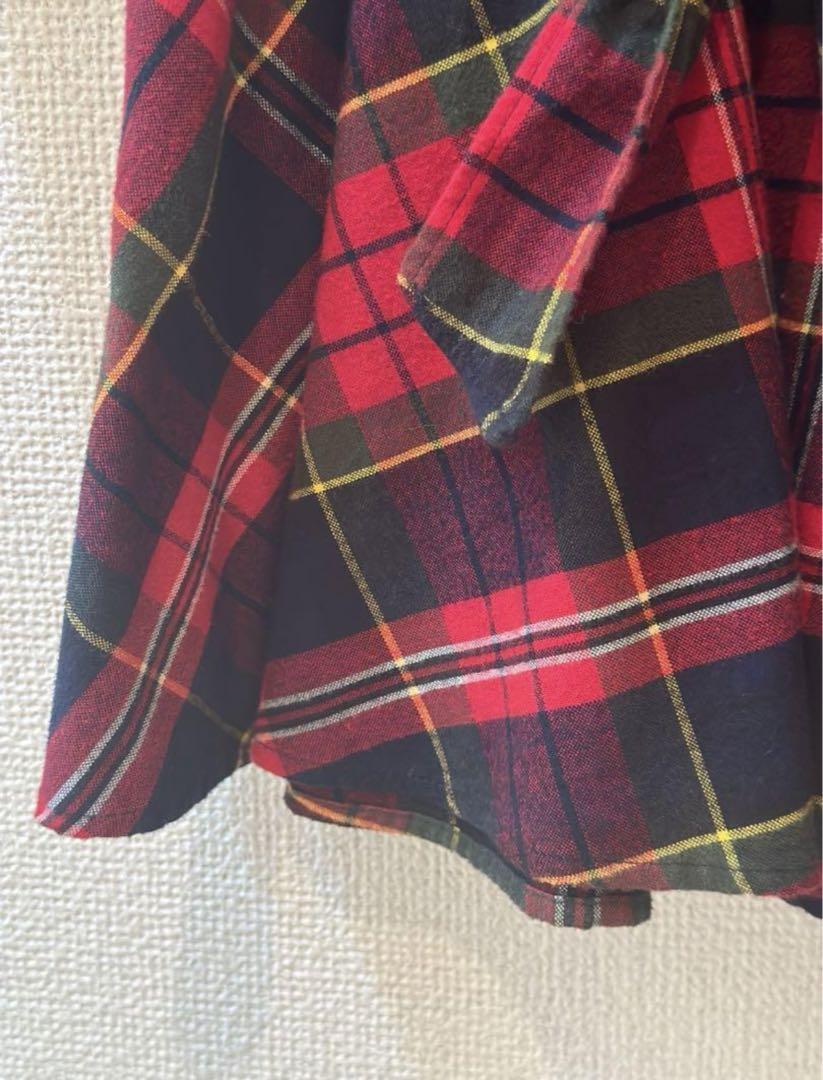 ラルフローレン 姉妹セット　ワンピース　赤チェック　POLO 115 130