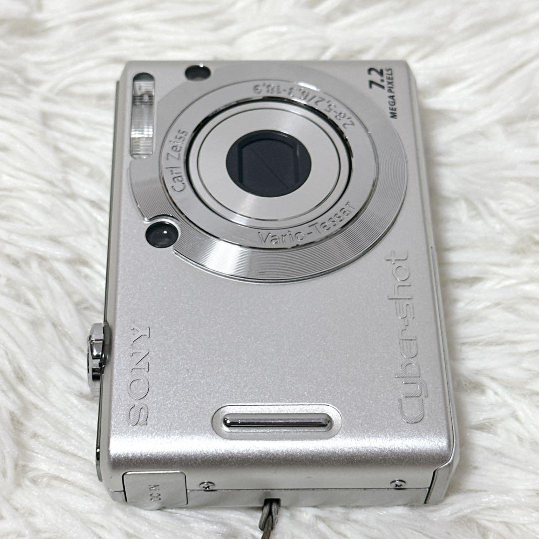 【動作確認済】SONY ソニー DSC-W35 デジカメ カメラ シルバー