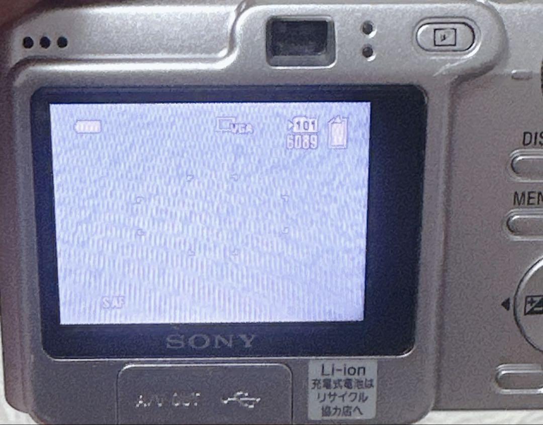 【動作確認済】SONY ソニー DSC-W35 デジカメ カメラ シルバー