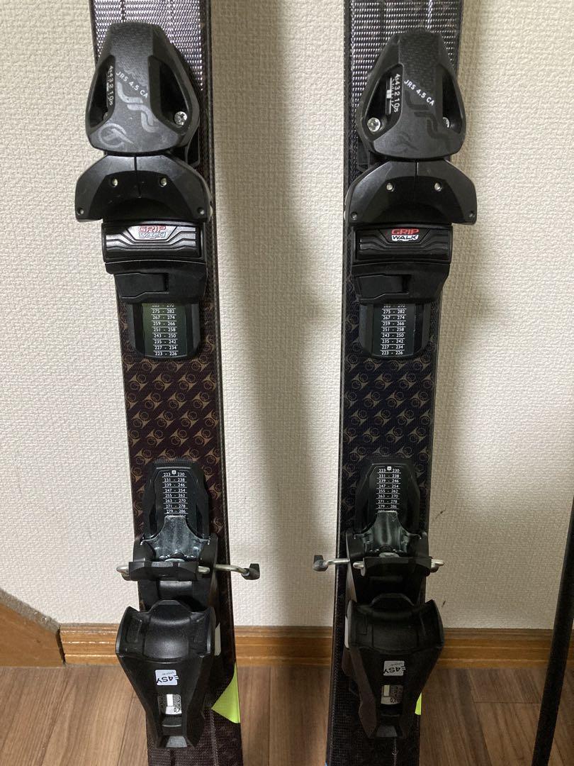 子供スキー137cm ストック105cm