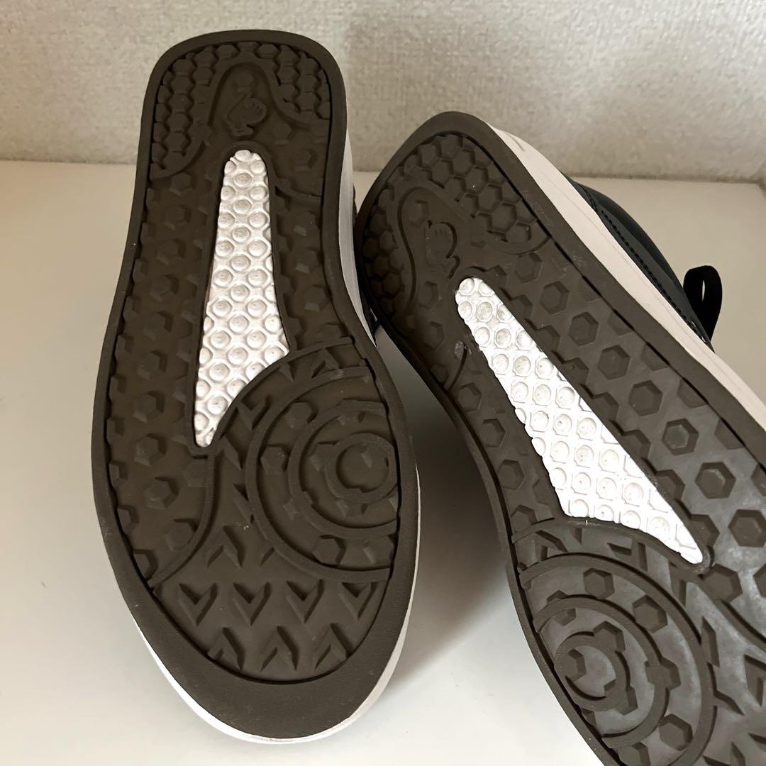 ルコックスポルティフ レザー ゴルフシューズ(黒 女性用)