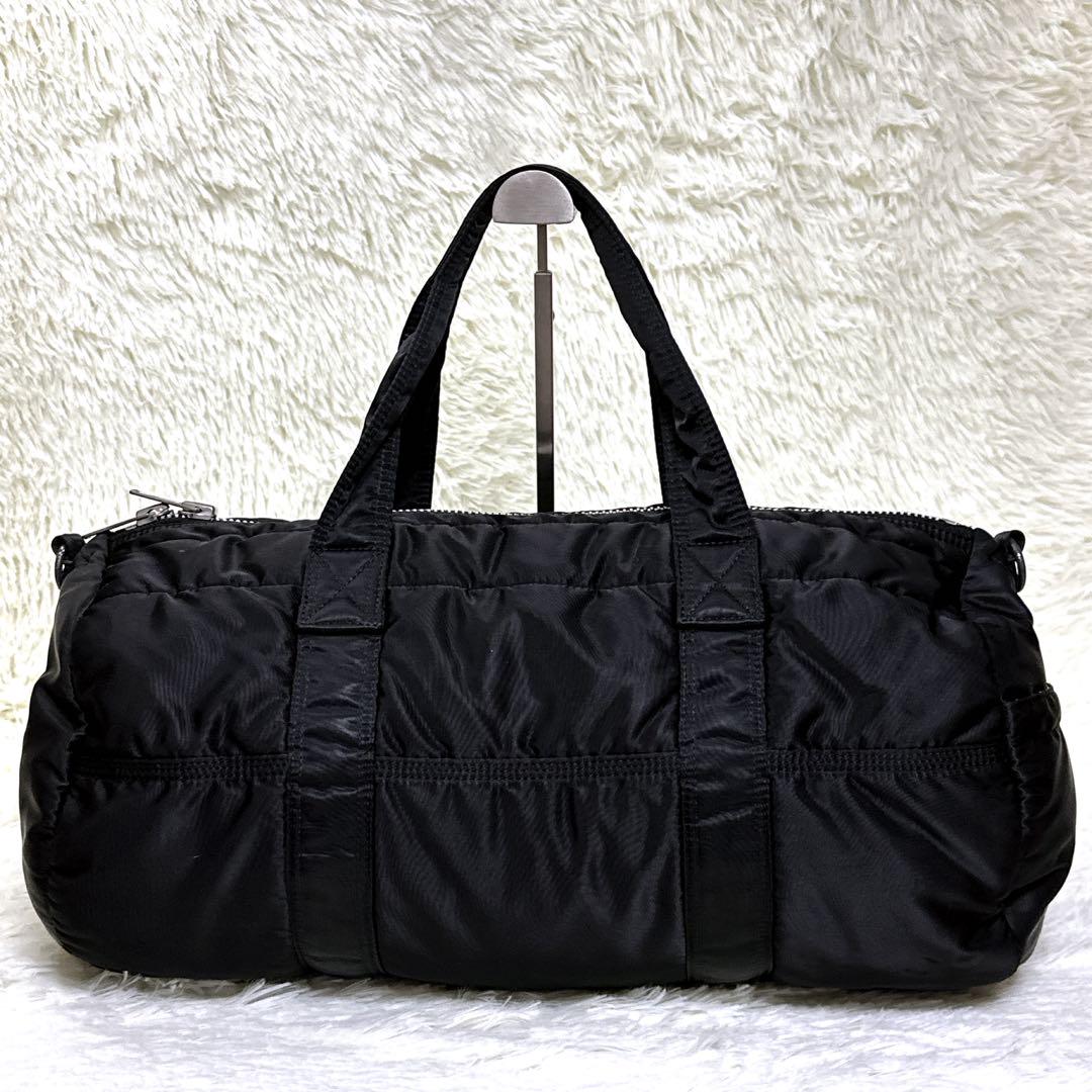 廃盤 美品　PORTER ポーター　タンカー 2wayボストンバッグ 黒