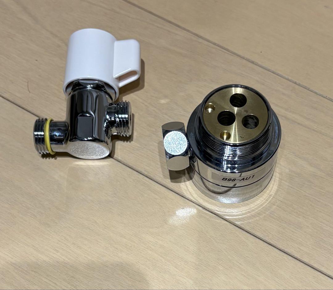 SANEI B98-AU1シングル混合栓用分岐アダプター