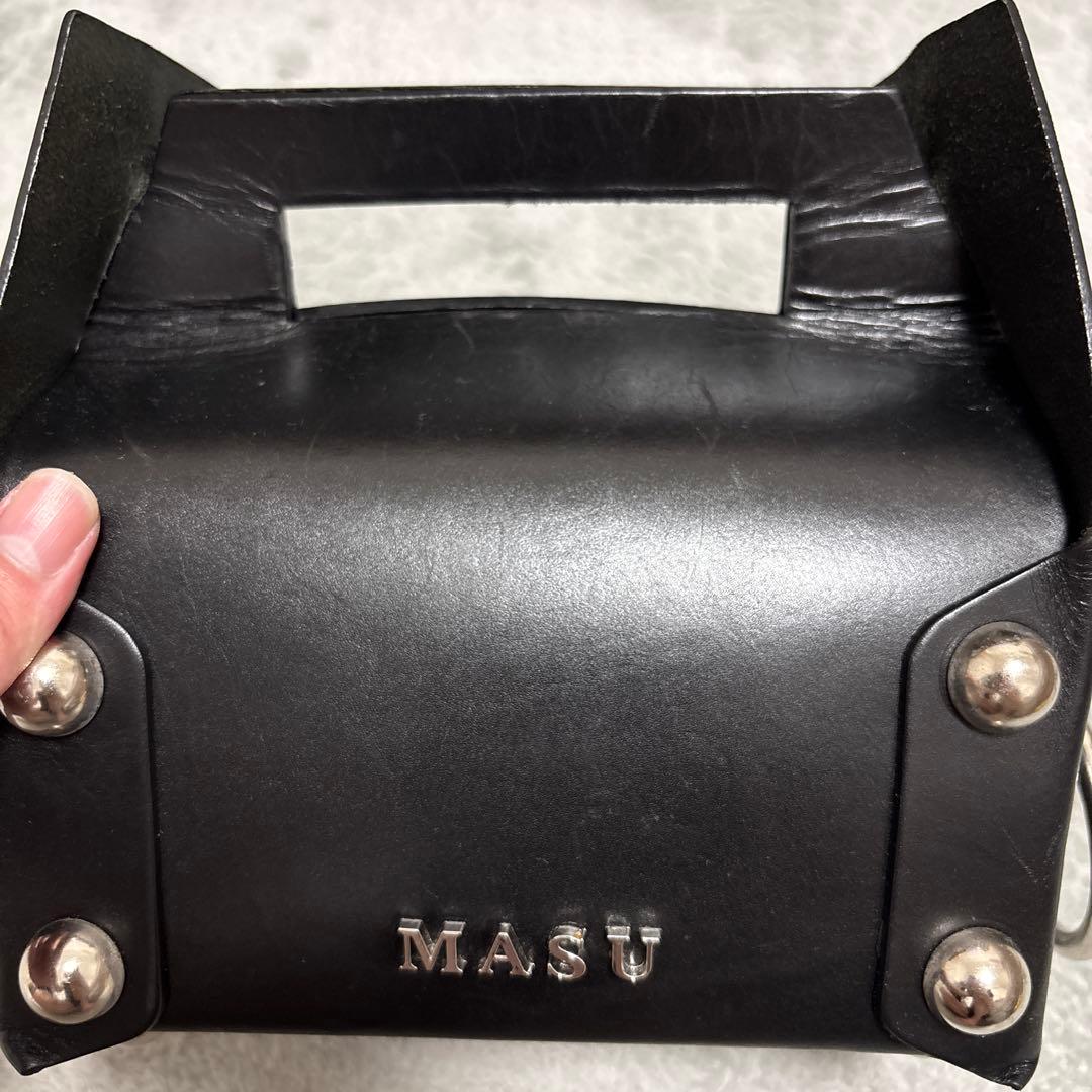 MASU leather cake mini bag MASU leather cake mini bag