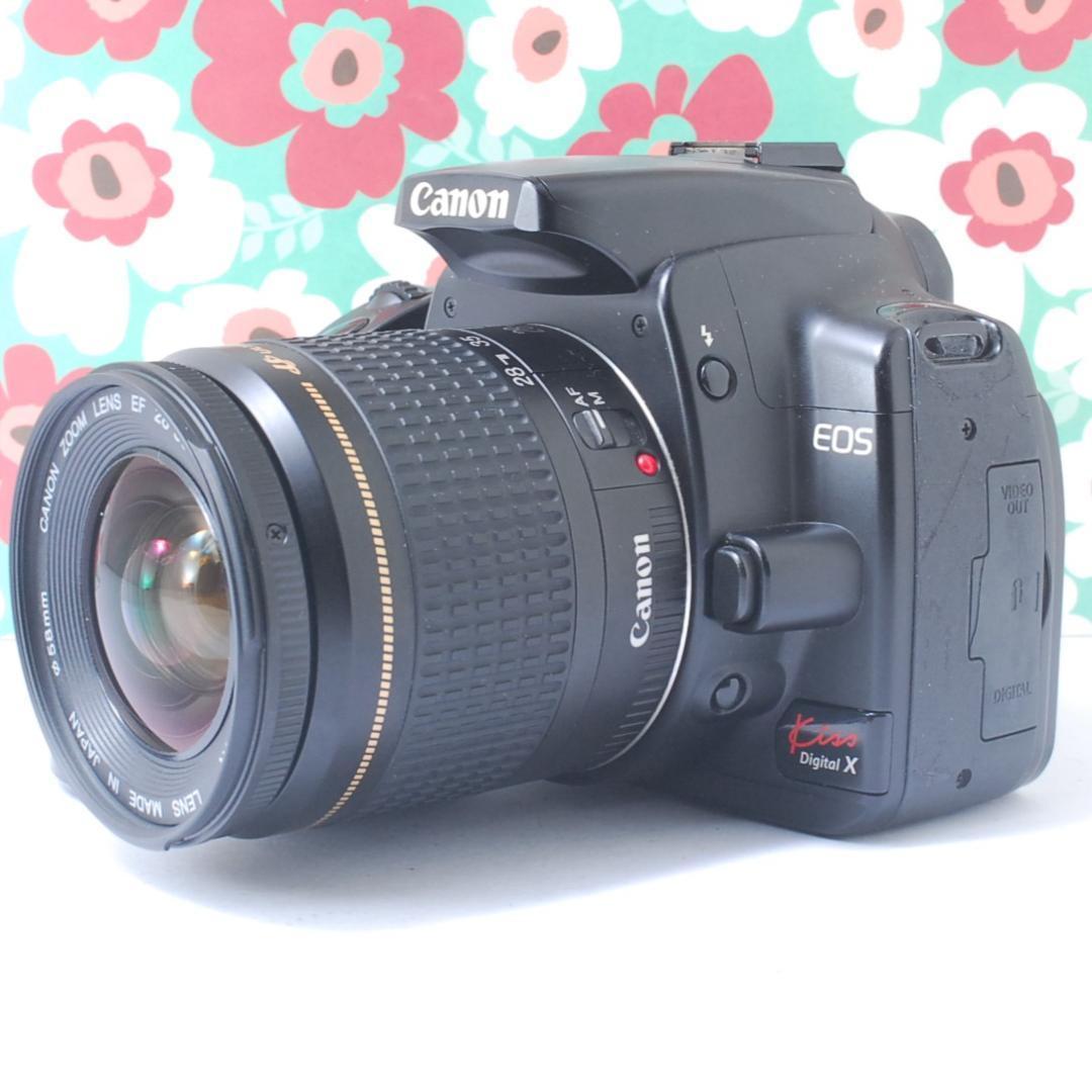 【70％OFF】 ❤スマホに転送❤Canon kiss Xレンズキット❤人気機種❤ デジタルカメラ
