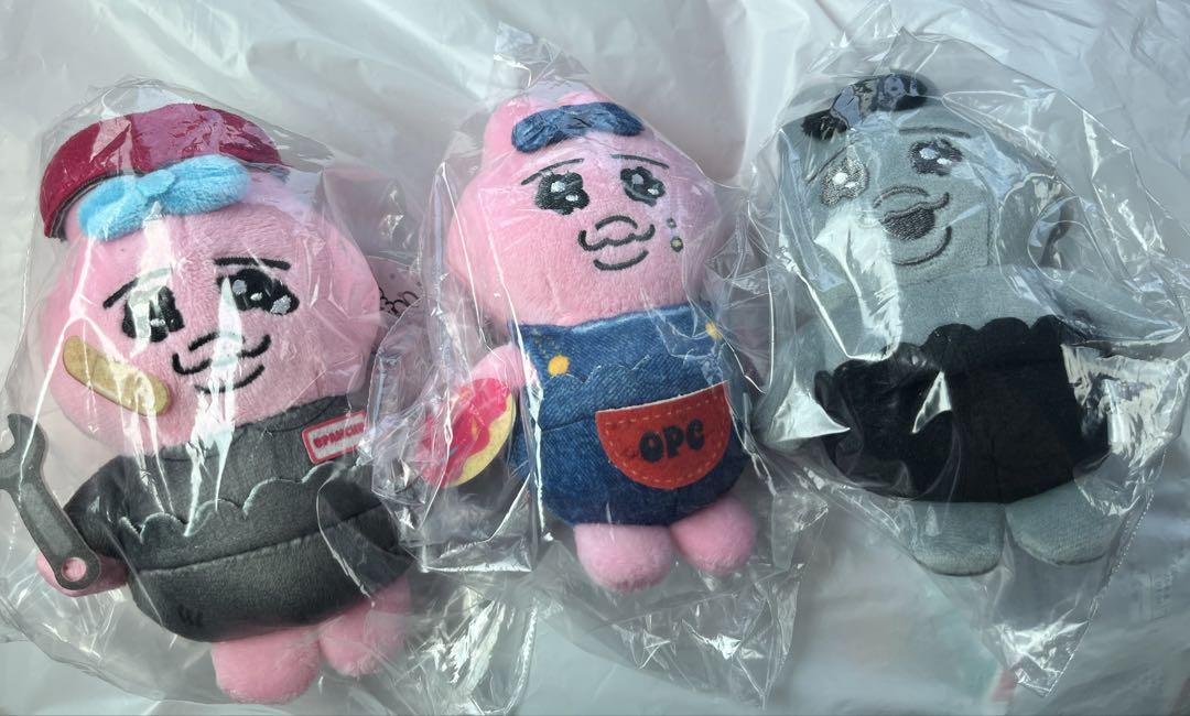 おぱんちゅうさぎ　マスコットチャーム　アベイル 3体セット