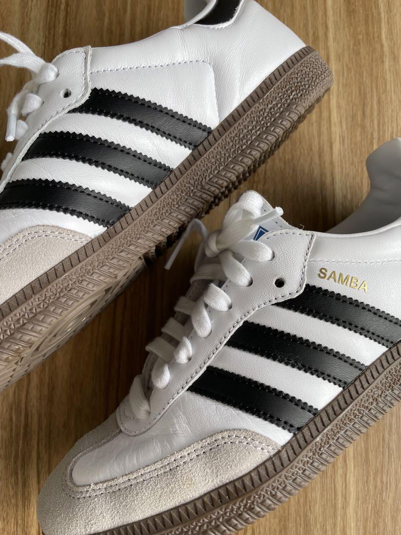 adidas Samba ホワイト/ブラック スニーカー