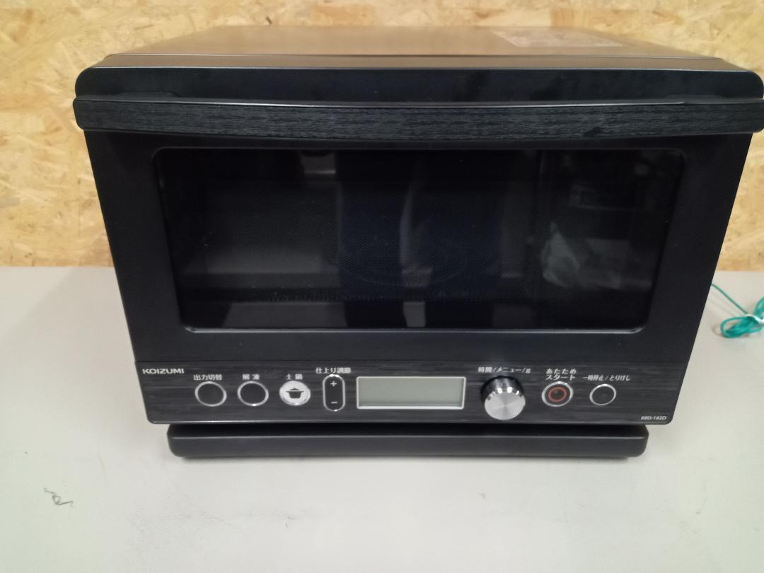 KOIZUMI　コイズミ　電子レンジ　フラットテーブル　KRD-182D/K
