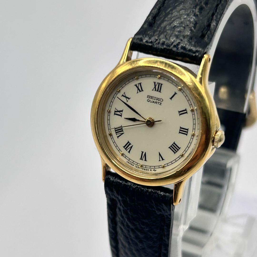 稼働 SEIKO LASSALE 腕時計 ローマインデックス レディース 159
