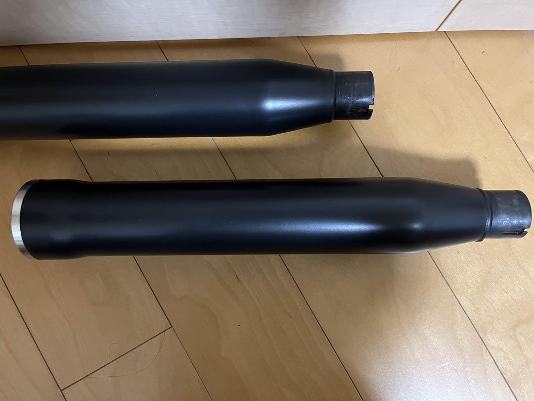 Race-ProTips3インチ コブラクワイエットマフラー スポーツスター