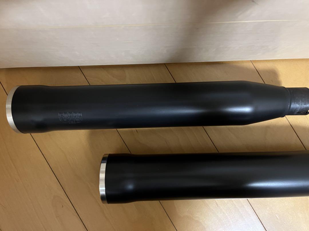 Race-ProTips3インチ コブラクワイエットマフラー スポーツスター