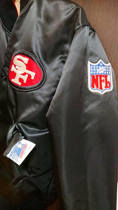 49ers スタジャン スターター 長瀬 着 90s USA製 STARTER NFL 49ERS スタジャン 長瀬智也 - メルカリ