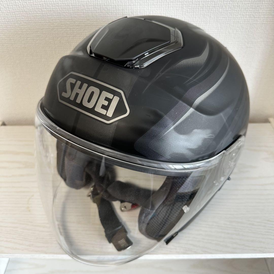 【SHOEI】バイク　ヘルメット　J-Cruise　マットブラック　袋付き