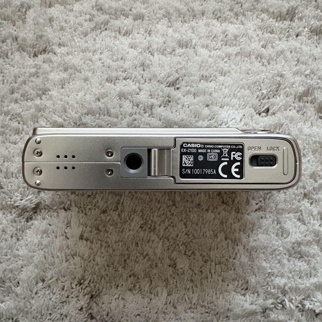 極上品【動作品】CASIO カシオ EXILIM EX-Z100 レトロコンデジ