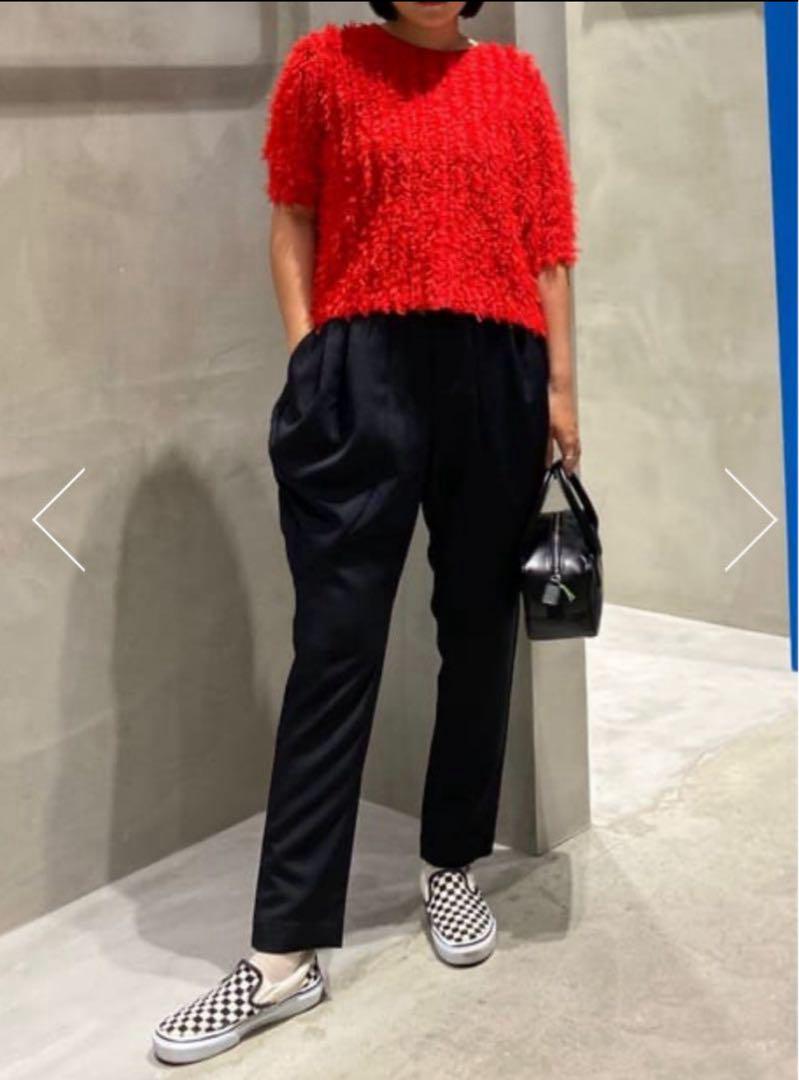 トップス HeRIN.CYE Cut fringe knit tops