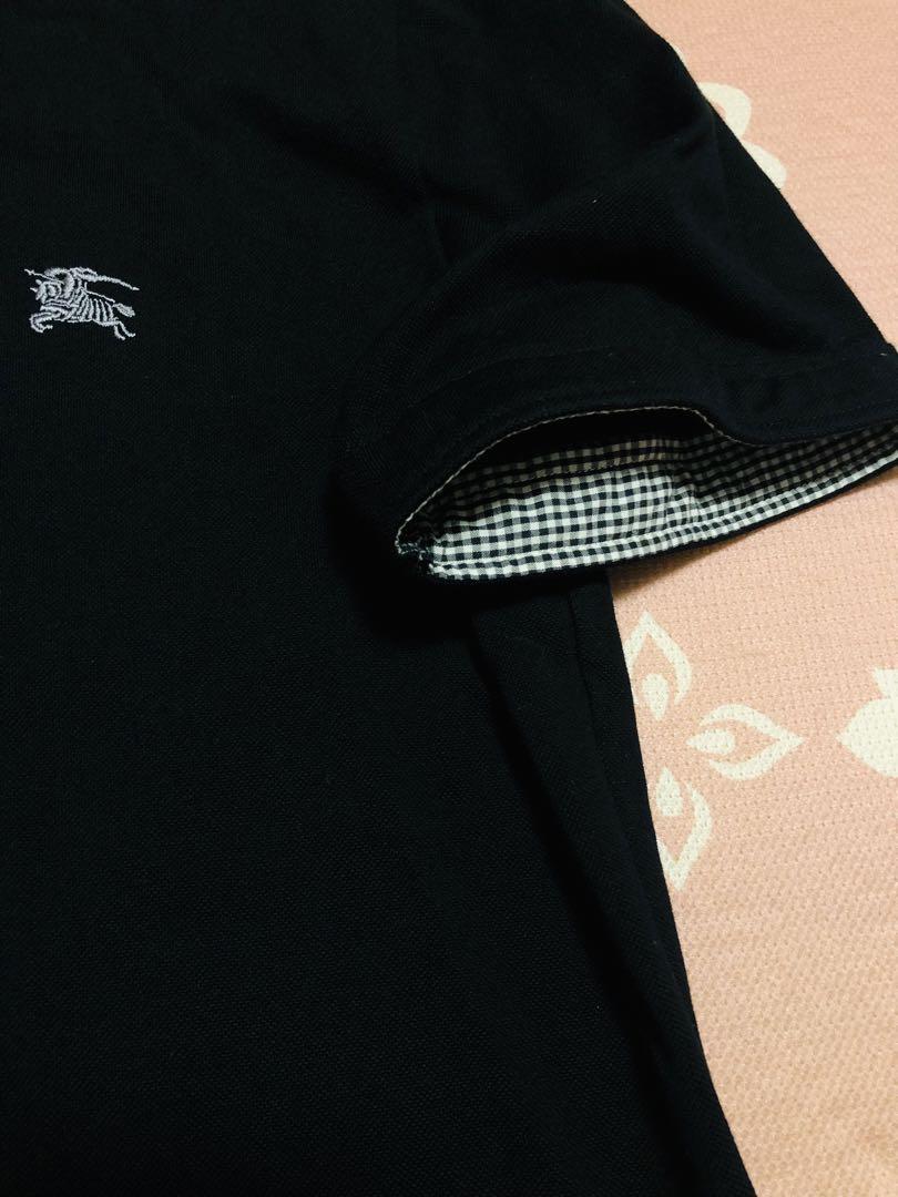 美品　バーバリーブラックレーベル　ポロシャツ　黒　サイズ3 Burberry