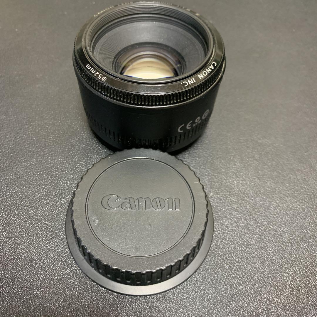 キヤノン Canon 標準 単焦点レンズ EF50mm F1.8 II