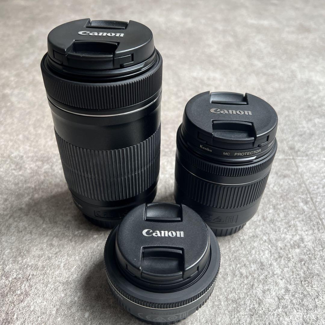 Canon EOS kiss X9i ダブルレンズ 単焦点レンズ