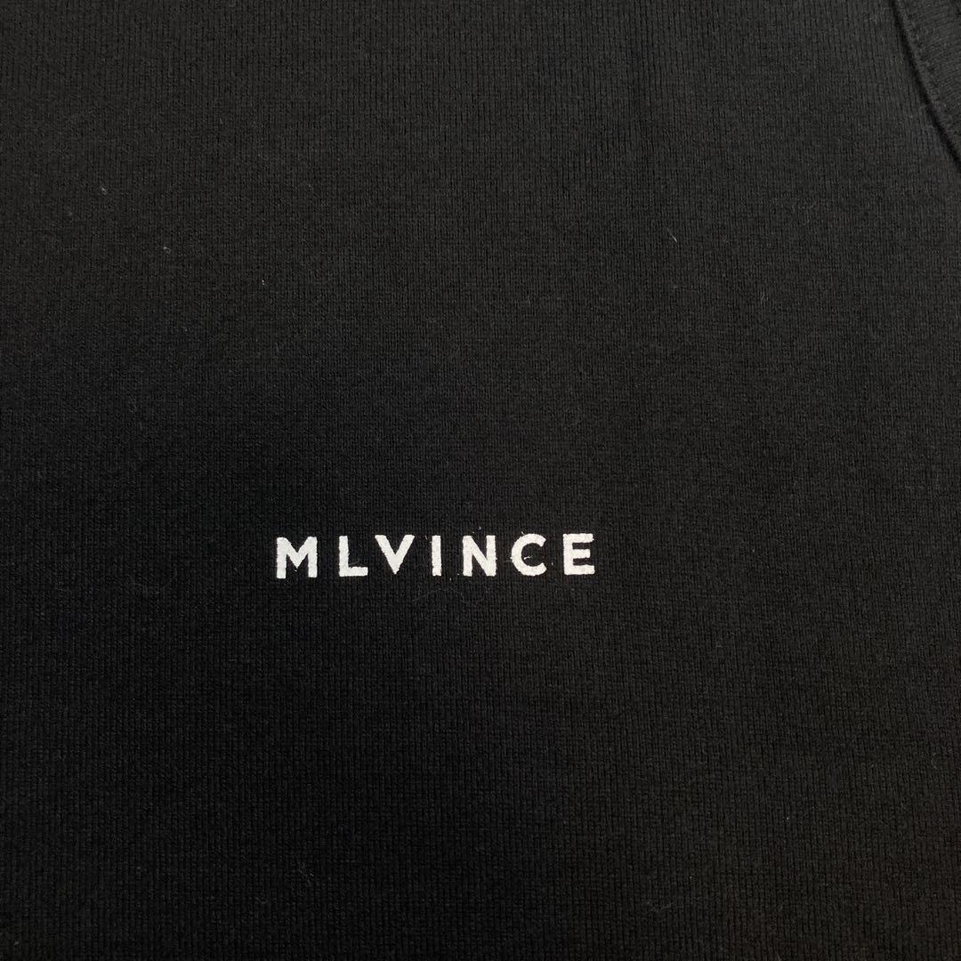 美品　MLVINCE CLASSIC LOGO TANK BLACK XL